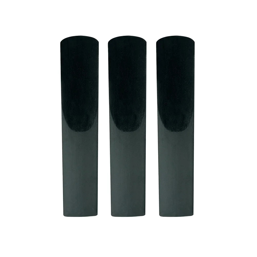 Paquete de 3 cañas de saxofón Soprano/Alto/ténor, cañas de resina para clarinete, accesorios de caña ecológicos, piezas de instrumentos de viento de madera