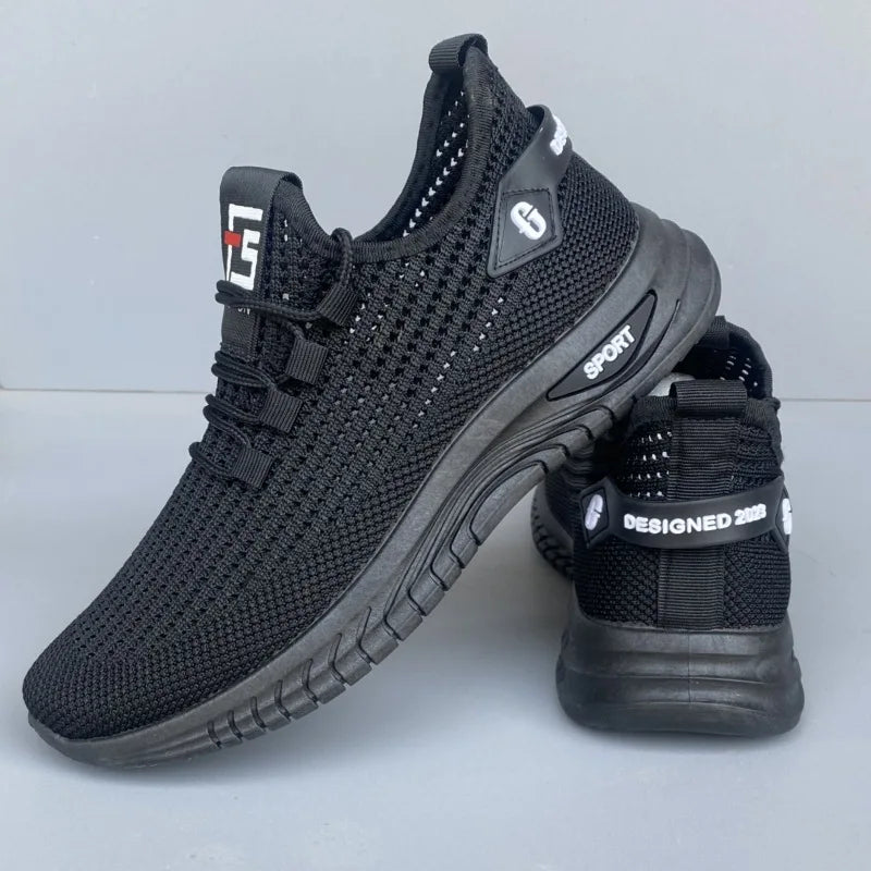Zapatillas Deportivas Casuales Transpirables para Hombre, Primavera 2025, Nuevas con Superficie de Malla, Estilo Coco, para Deportes al Aire Libre, Ligeras y Cómodas