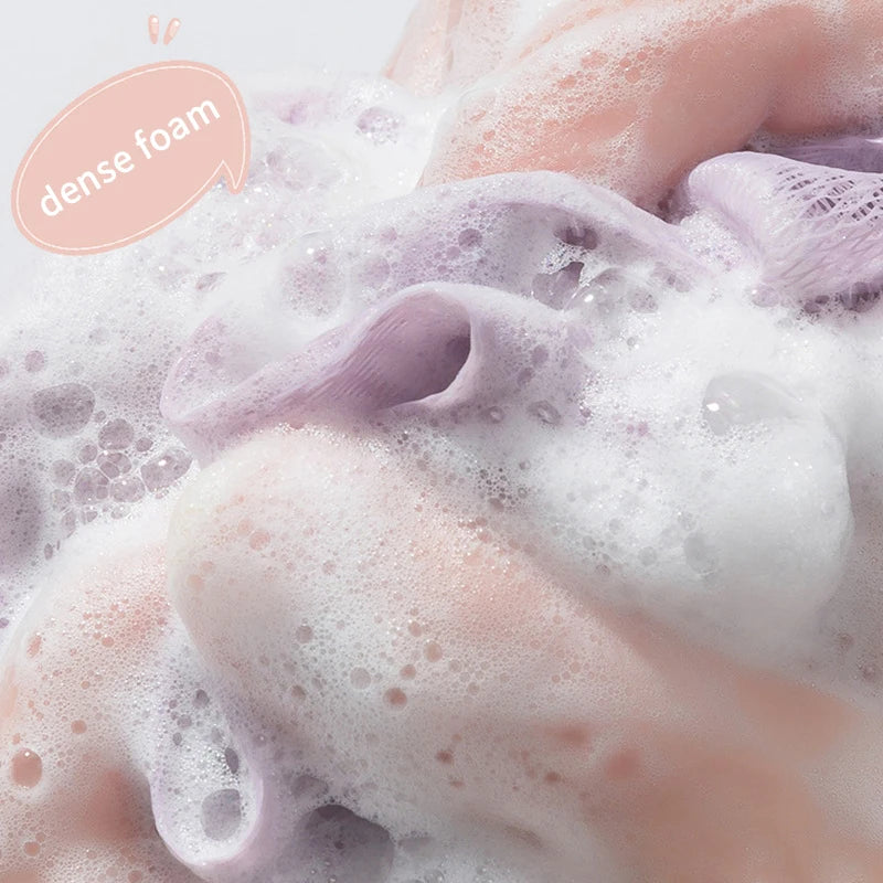 Nuevo Esponjón Exfoliante Corporal de Lufa para Ducha, Bola de Masaje, Toalla de Baño, el Mejor Exfoliante Corporal para Ducha y Baño