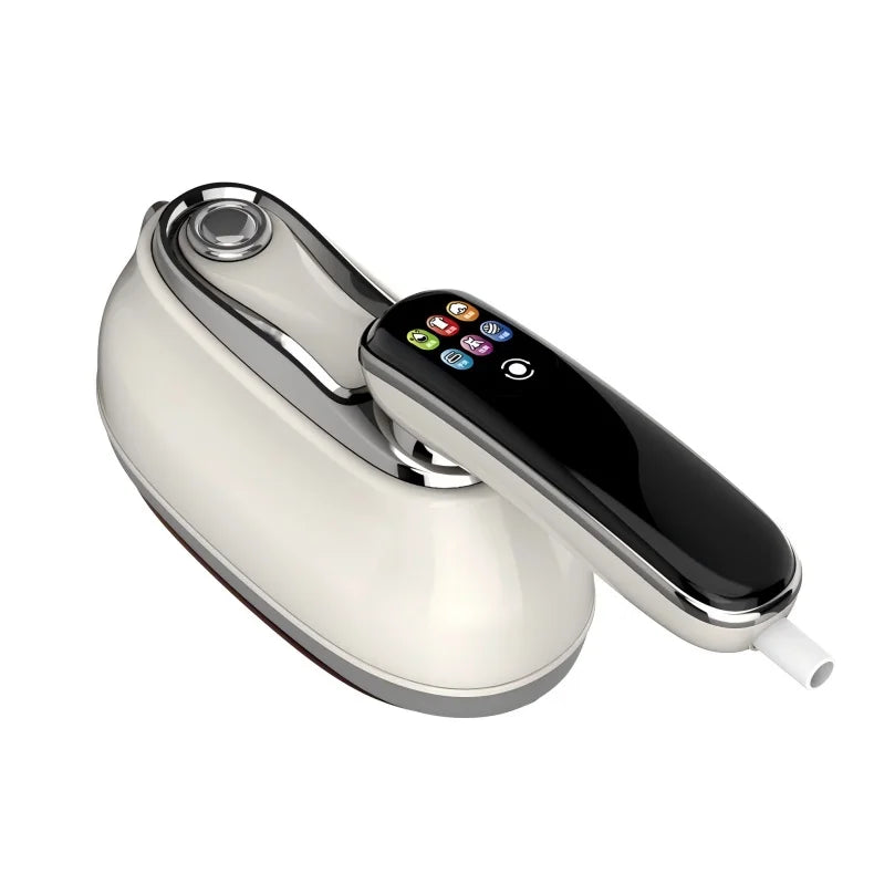 Plancha de Vapor Portátil EU 2026, Nueva Plancha de Vapor Inteligente con Pantalla LED Digital, Plancha de Vapor Portátil para Viajes y Hogar, Plancha de Vapor de Mano de Alta Potencia de 1200W
