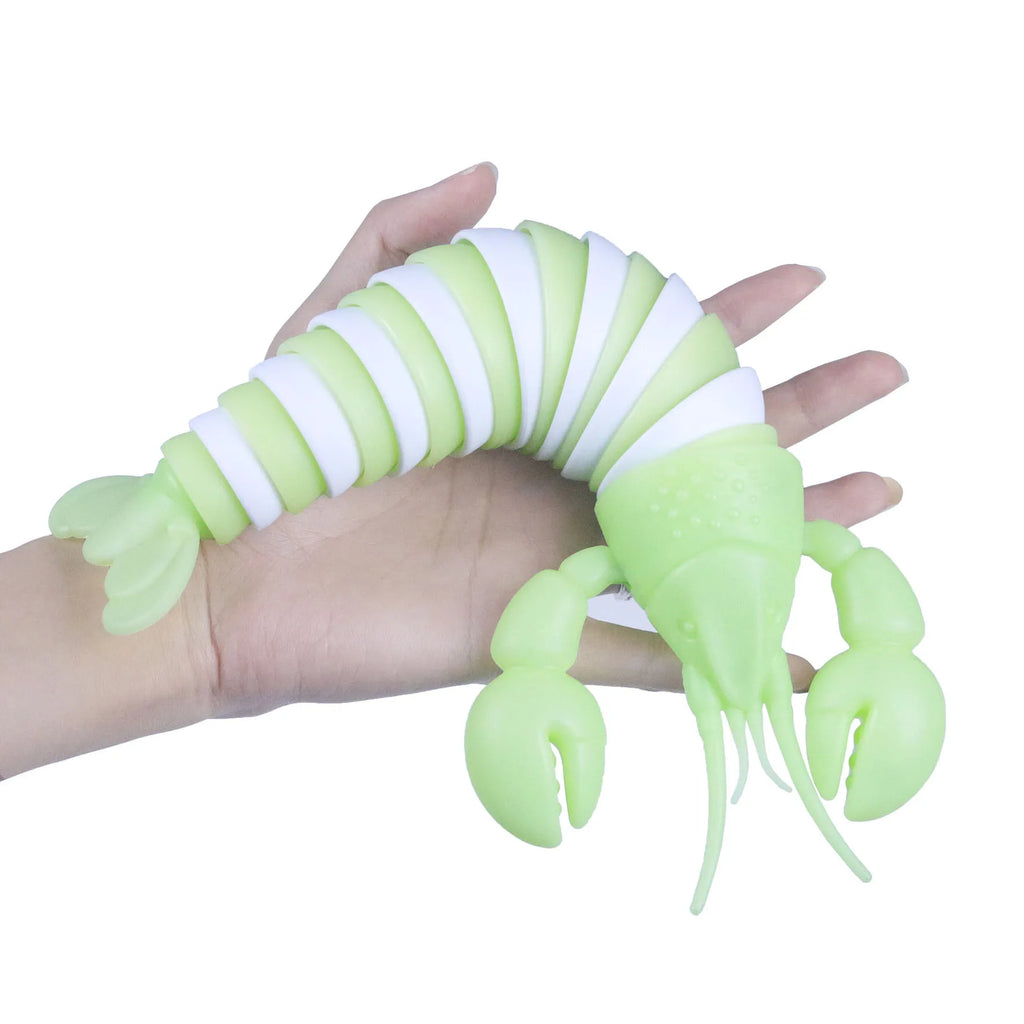 Juguete antiestrés 3D Slug, caracol colorido, giro creativo, alivio de todas las edades, juguetes sensoriales antiansiedad para niños