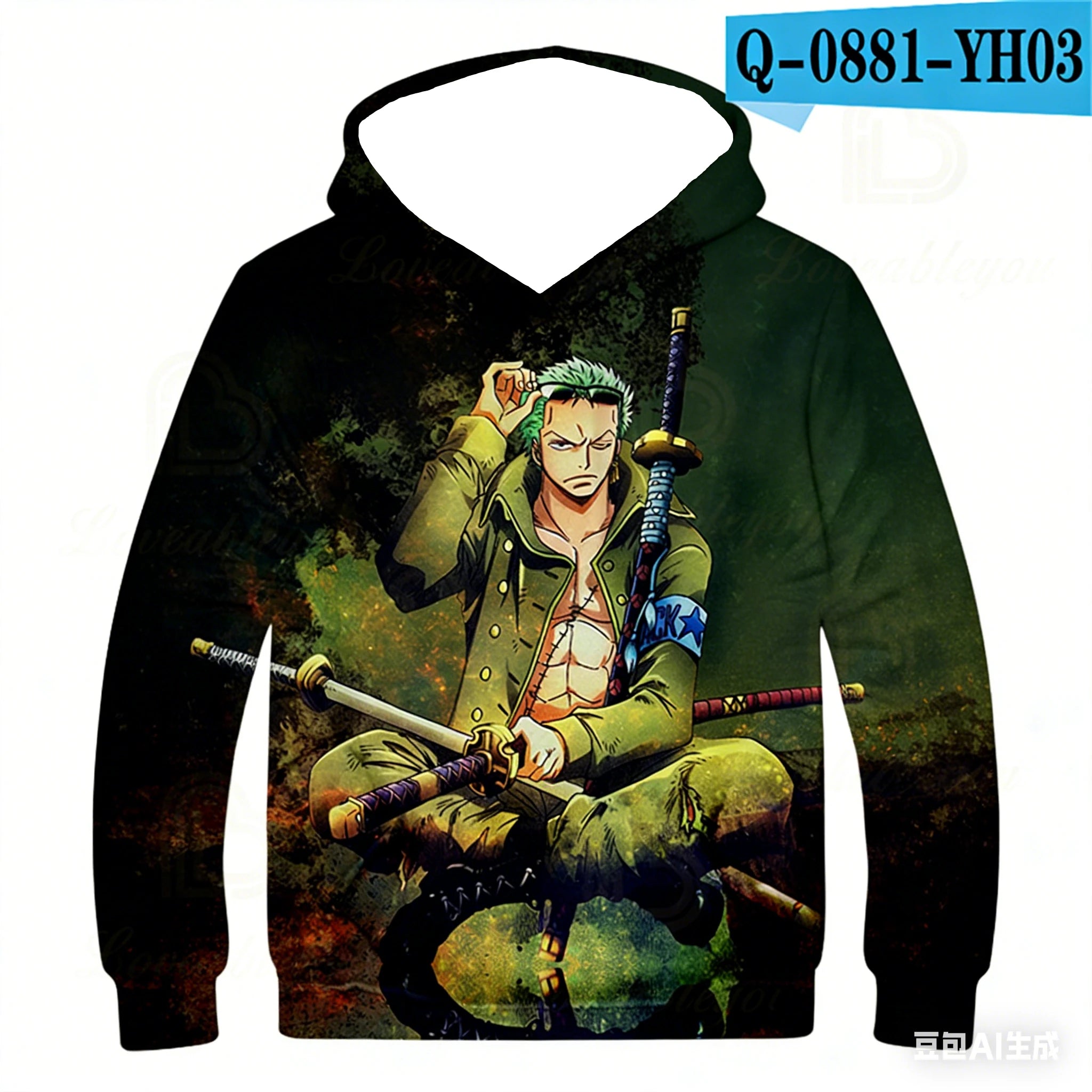 2025 Anime One Piece Monkey D. Luffy Sudaderas con capucha Sudadera Niños Adultos Manga larga Sudaderas con capucha con estampado 3D Sudadera para niños Jersey