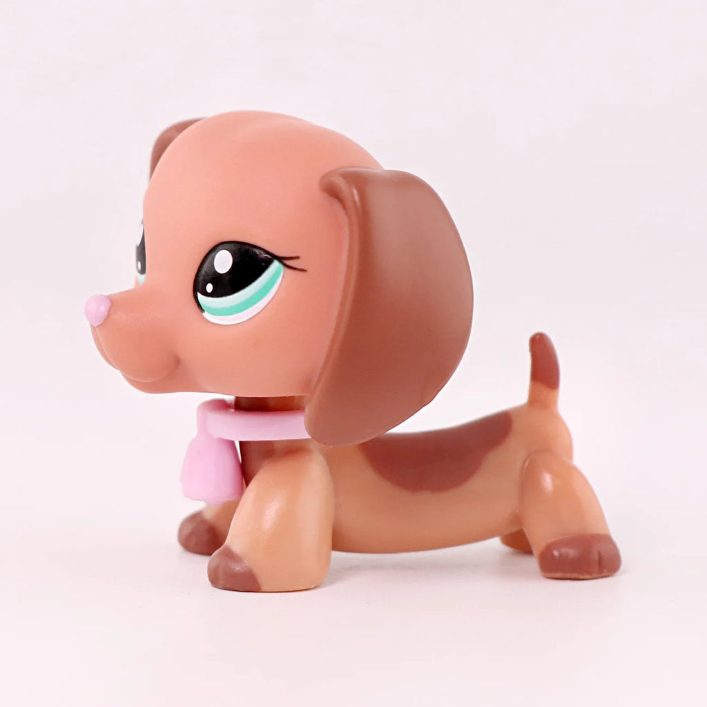 Minilpsshop Pet Shop - Juguete Bobble Head de Dachshund Raro # 2046 Juguetes para Niños, Regalos para Niños y Niñas, Coleccionables para lps