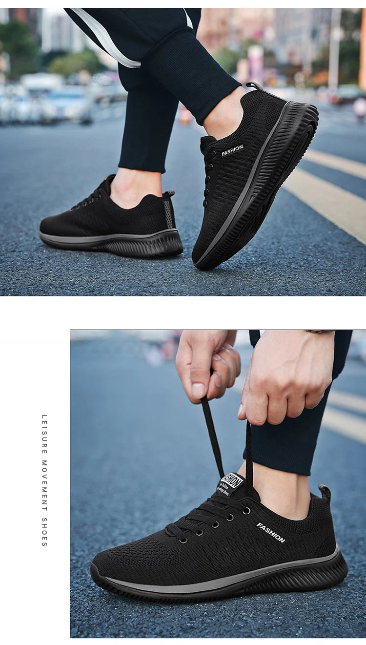 Zapatos informales para hombre, zapatillas de correr para hombre, Tenis ligeros, cómodas zapatillas transpirables para caminar, zapatos deportivos para hombre