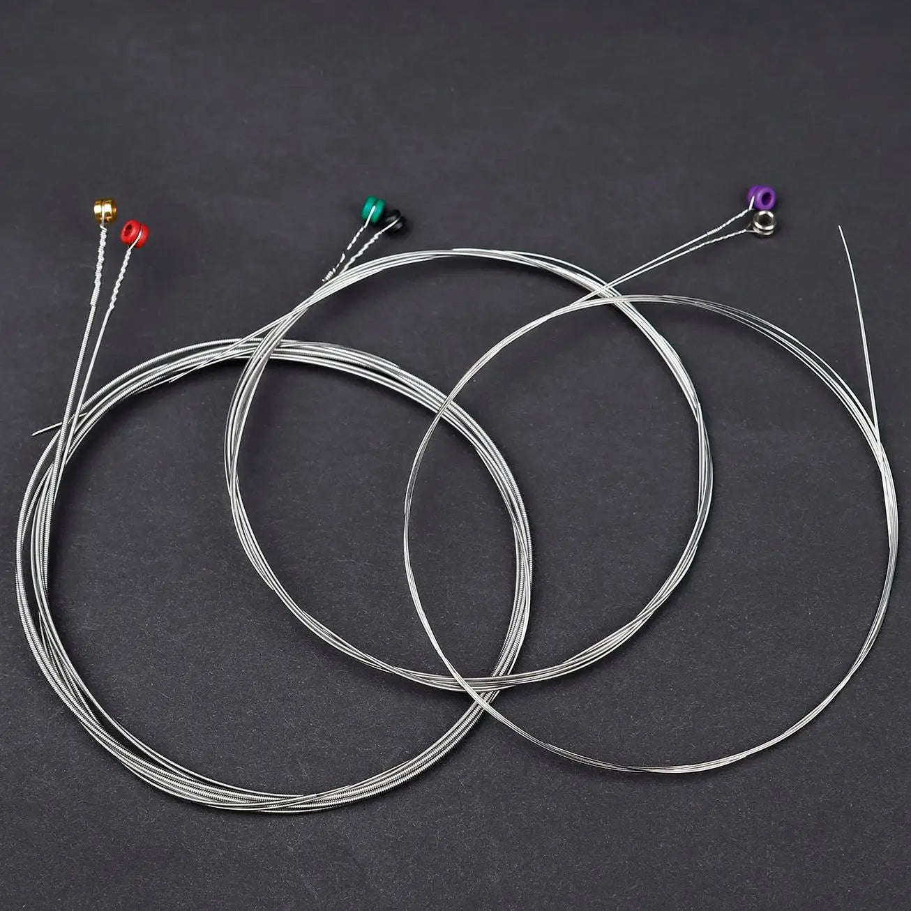 Cuerdas de guitarra eléctrica IRIN E680, 1-6 cuerdas de alambre de acero inoxidable, accesorios para instrumentos musicales de guitarra eléctrica plateada