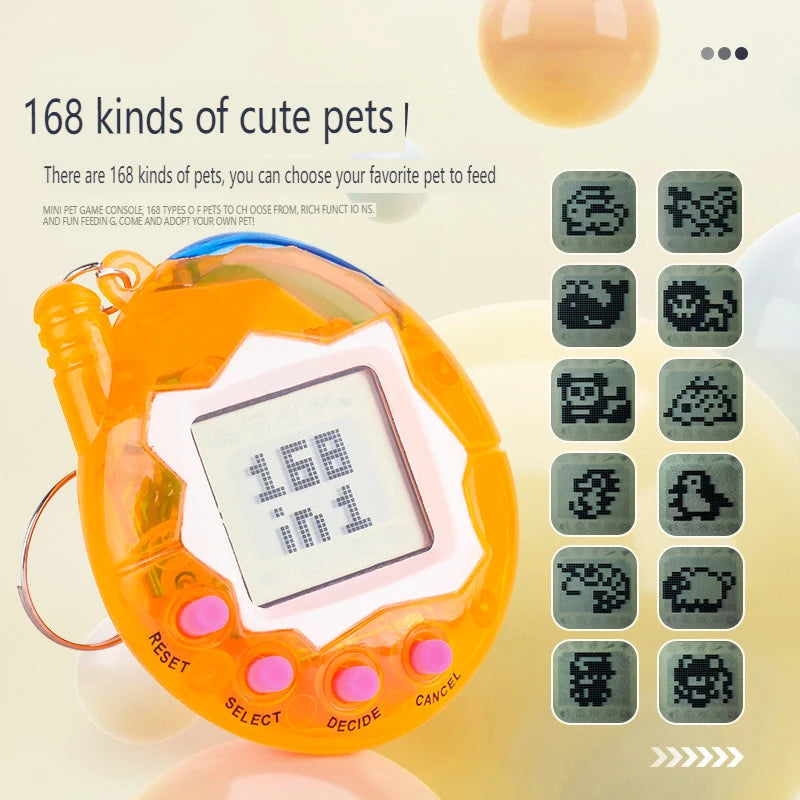 Juguete interactivo para mascotas virtual 3D - Edición de coleccionista - Azul aguamarina |   Regalo perfecto para vacaciones y jugadores Tamagotchi