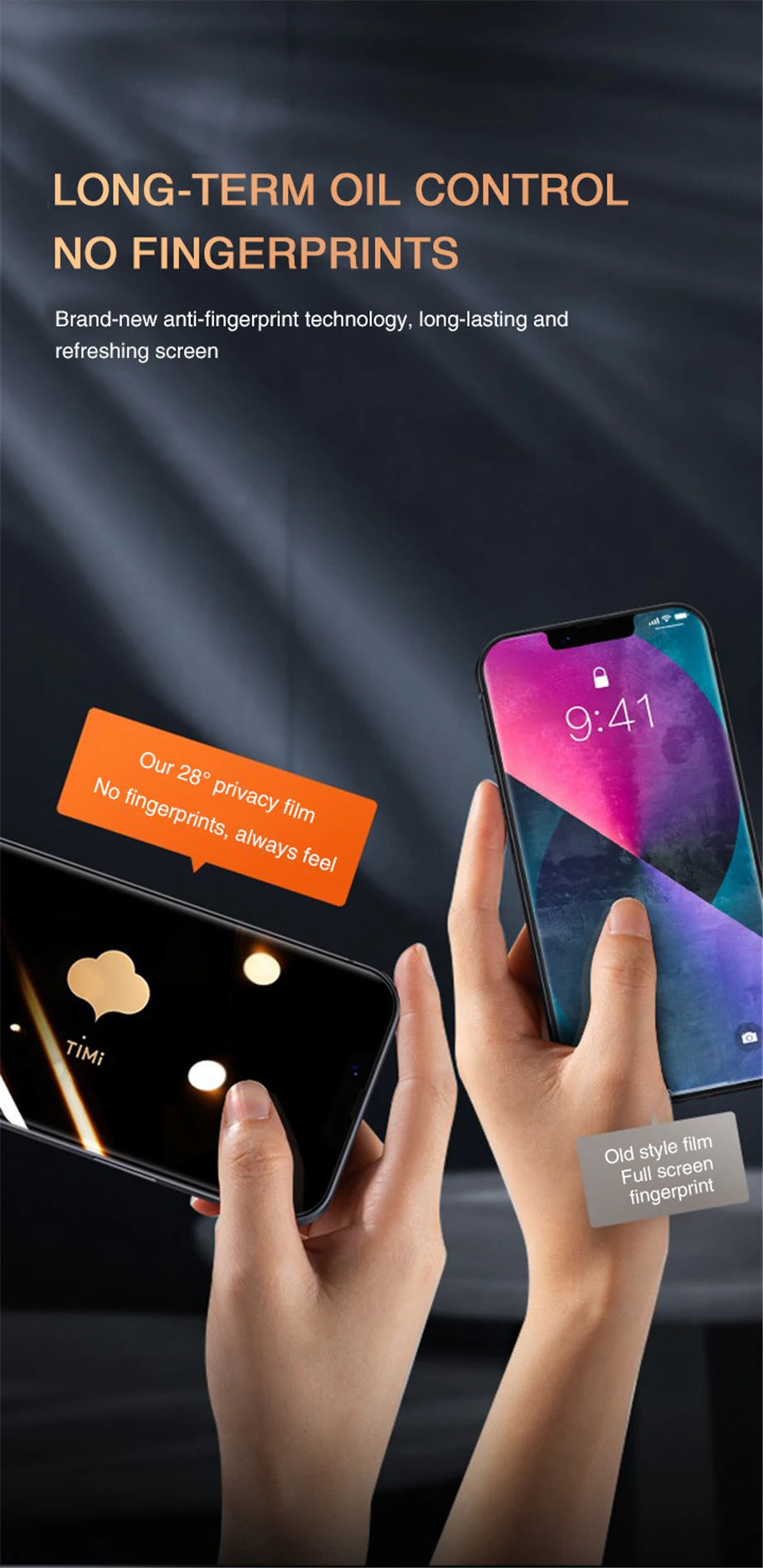 2 unidades de protector de pantalla antiespía de cubierta completa para iPhone 11 12 13 14 PRO MAX 6 7 8 Plus XS X XR de vidrio templado de privacidad