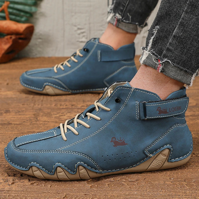Zapatos para hombre, zapatillas originales, zapatos, botines altos para hombre, suela suave transpirable y cómoda, zapatos de moda de lujo para hombre