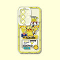 P-Pokemon Pikachu Eevee Pokedex - Funda para teléfono Samsung Galaxy S26 Ultra S25 Edge S23 S22 S24 S21 FE Plus A57 A37 A07 A17 5G