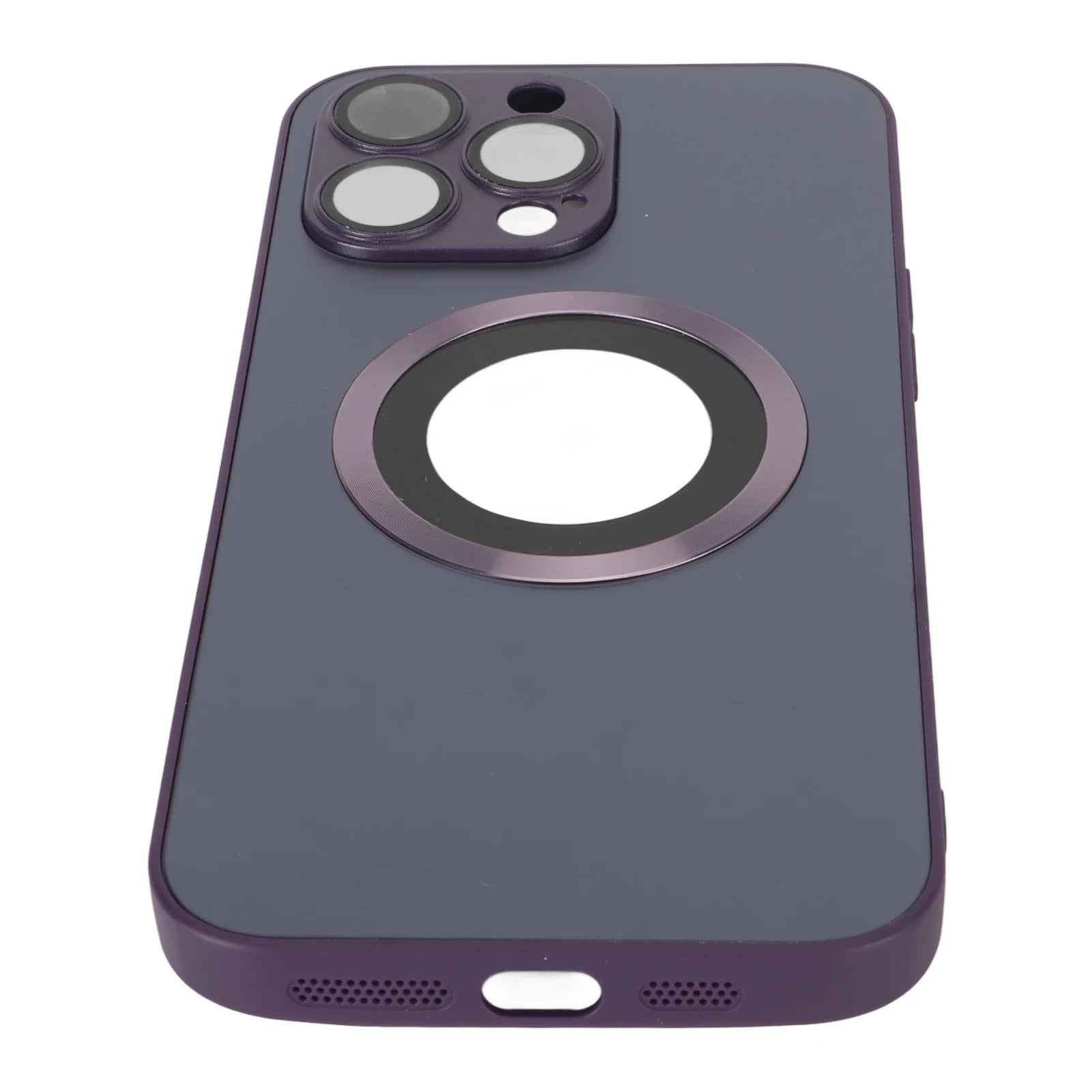 Funda de teléfono magnética a prueba de polvo y arañazos, funda protectora de vidrio esmerilado para IPhone14 Pro Max, funda de teléfono magnética