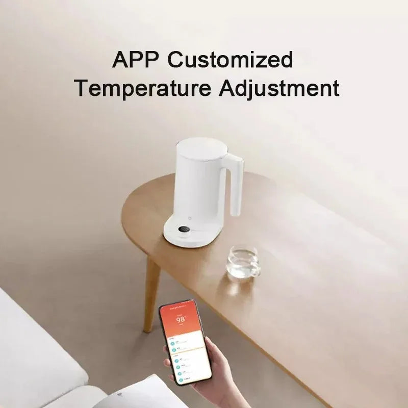 NUEVO Hervidor Inteligente MIJIA 2 Pro, Hervidor Eléctrico, Electrodomésticos de Cocina, Pantalla LED, Temperatura Constante Inteligente 24H, Samovar -220V, CN