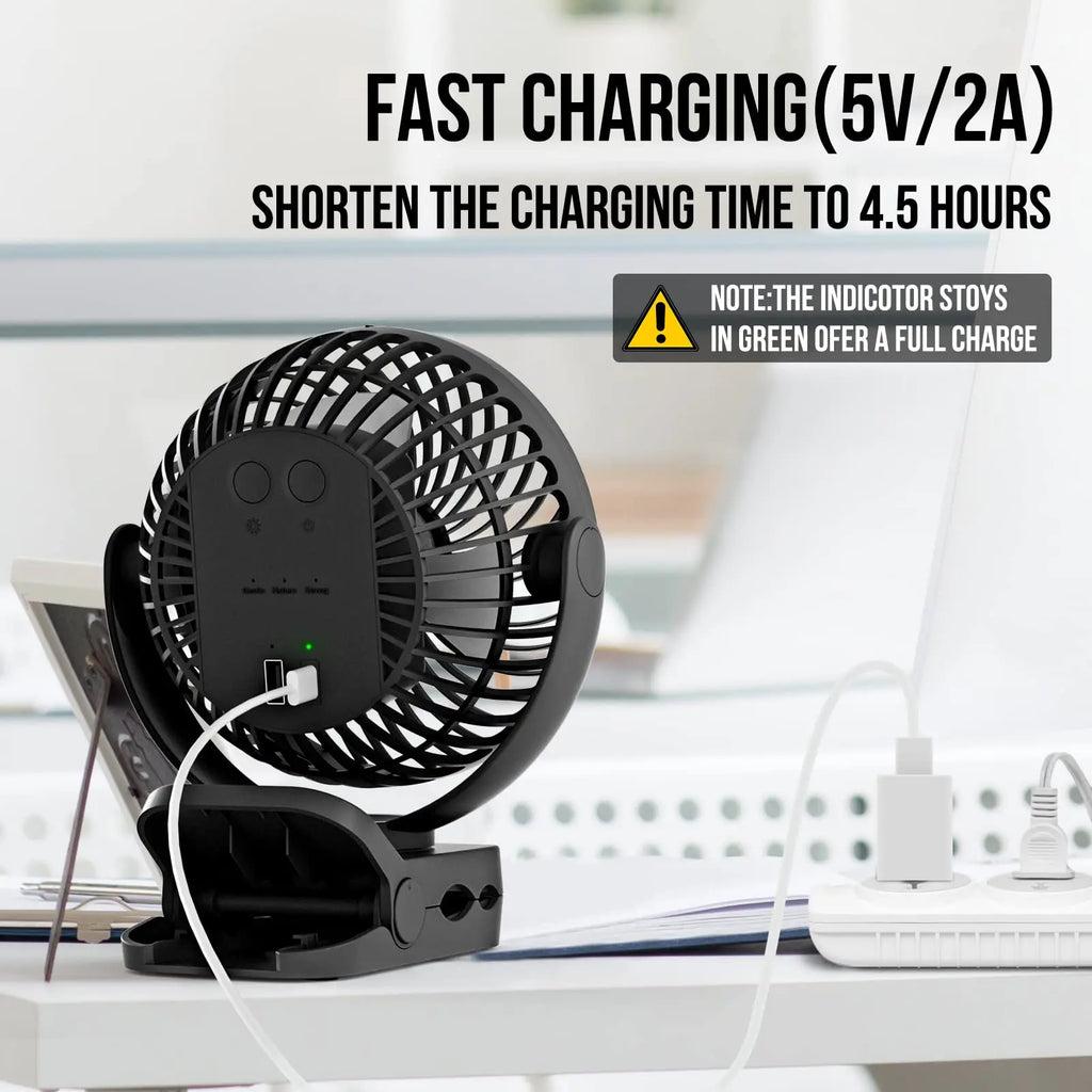 Ventilador frío móvil para acampar al aire libre, reunión familiar, ventilador de Camping portátil de 8000mAh con linterna LED y gancho para colgar-35H recargable