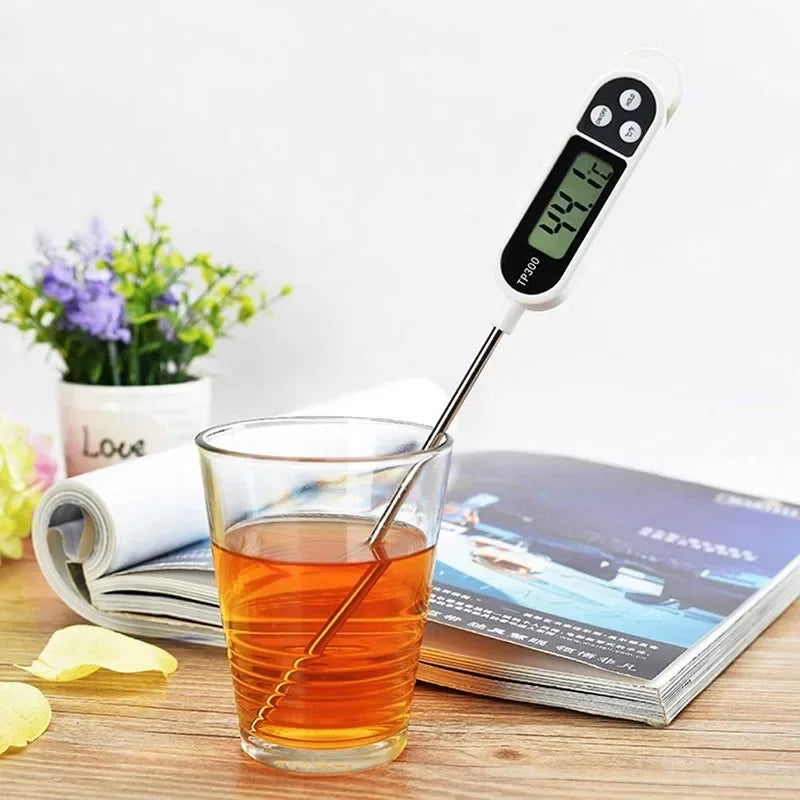 Termómetro de alimentos TP300, termómetro Digital de agua y aceite para cocina, sonda para cocinar carne, horno electrónico para barbacoa, herramientas de cocina