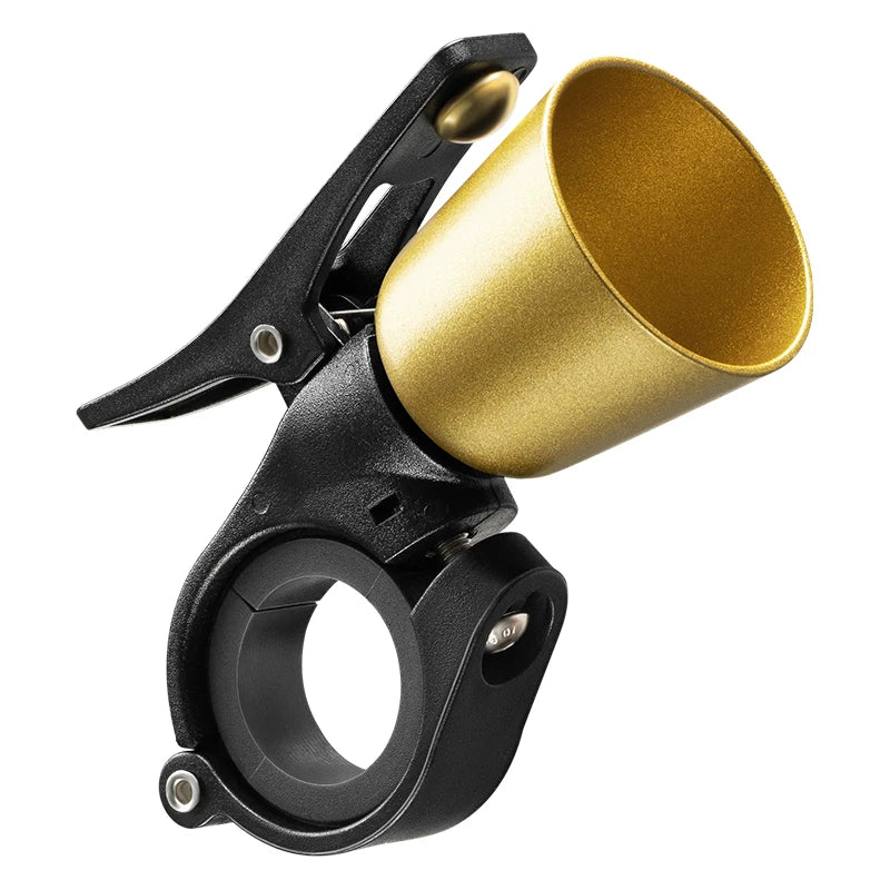 ROCKBROS timbre de cobre para bicicleta de acero inoxidable bocina de bicicleta anillo de advertencia para manillar alarma de sonido para ciclismo accesorios para bicicleta MTB