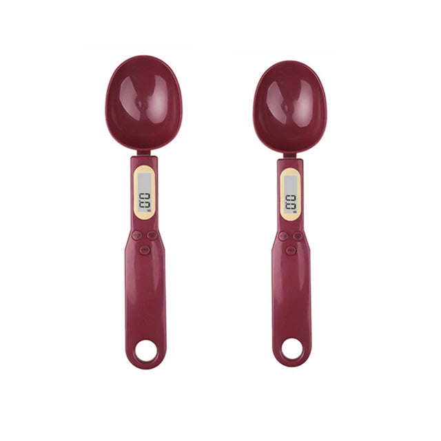 Mini báscula de cuchara báscula Digital de cocina báscula electrónica LCD para alimentos 0,1-500g cocina harina leche café en polvo cuchara medidora de peso