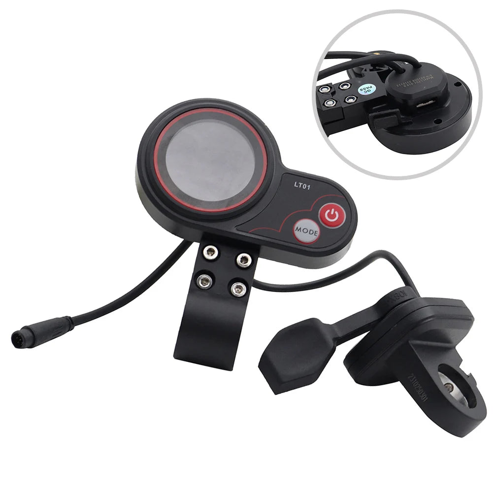 Scooter Eléctrico LT01 de 6 pines pantalla LCD para Mantis 10 WolfWarrior para Kaabo Mantis8 para Scooter Eléctrico Mantis10