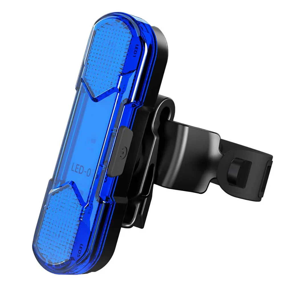 Luz Trasera LED USB para Bicicleta, Impermeable, Luz de Advertencia Trasera para Bicicleta, Luz Trasera de Seguridad para Ciclismo, Accesorios para Bicicleta de Montaña y Carretera