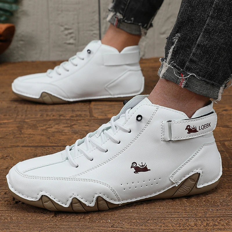 Zapatos para hombre, zapatillas originales, zapatos, botines altos para hombre, suela suave transpirable y cómoda, zapatos de moda de lujo para hombre