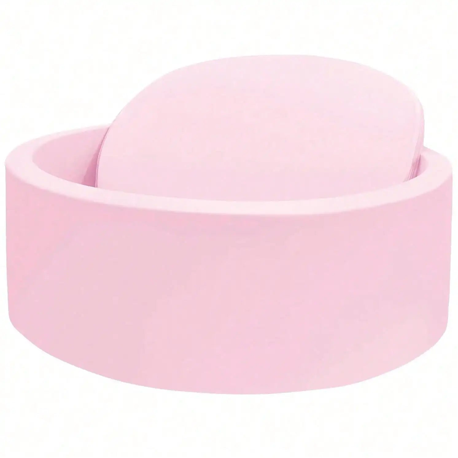 Piscina de Pelotas para Bebés, Piscina Redonda de Pelotas de Espuma Suave para Niños Pequeños, Piscina de Pelotas Pequeña para Interiores y Exteriores, Pelotas No Incluidas