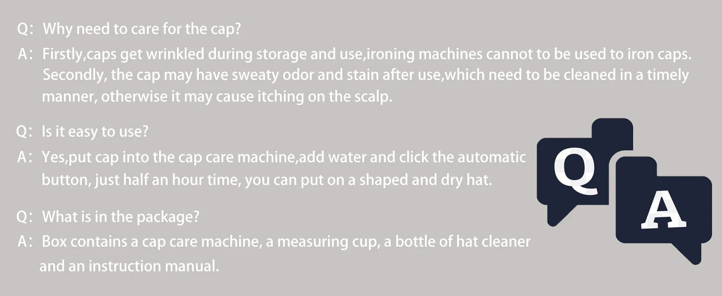 Máquina automática de cuidado de gorros para planchar y secar, restaurar el sombrero/gorro Misshapen, forma natural con vapor y viento frío y caliente