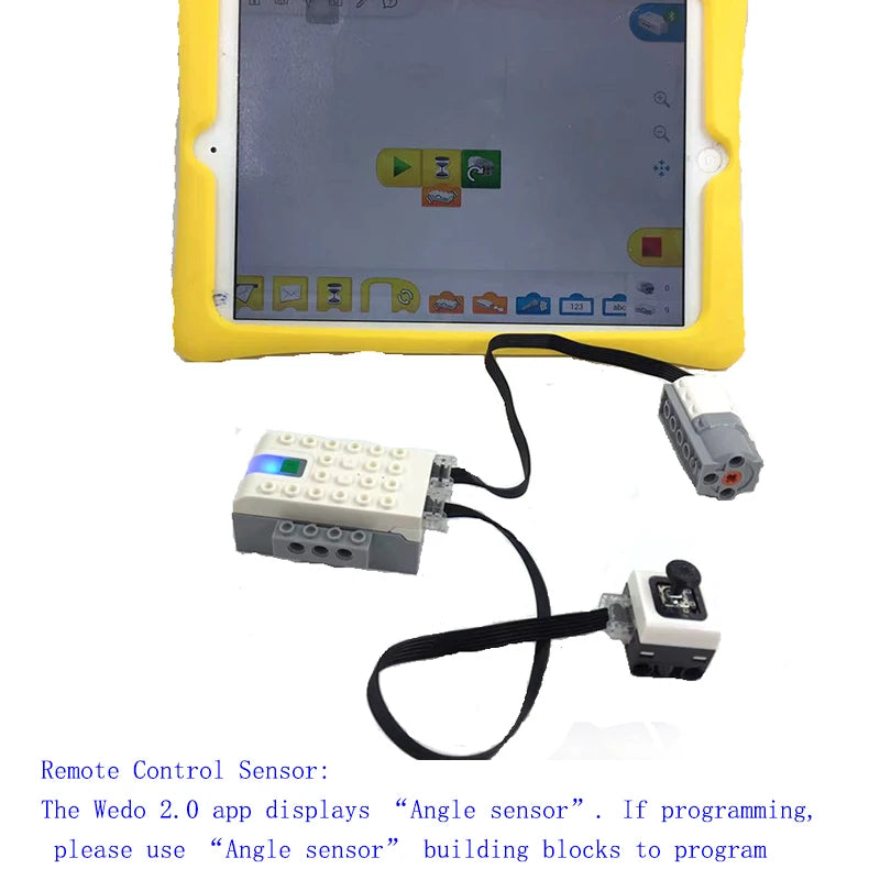 280 Uds piezas WeDo 2,0 RC juego de núcleos de robótica con seis sensores compatibles lego 45300 estudiante DIY juguete educativo de ladrillo