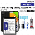 100% nueva batería de HQ-50SD de alta calidad para Samsung Galaxy A03 /A14 4G/SM-A035F baterías de teléfono + herramientas gratuitas