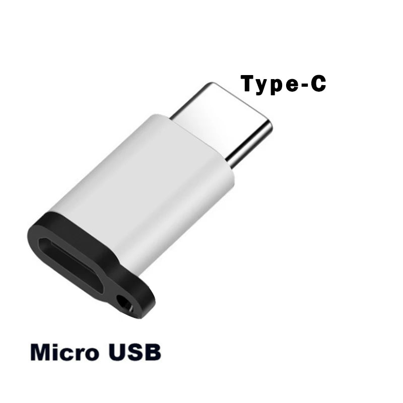 Convertidor de adaptador de Cable tipo C hembra a Micro USB macho para Xiaomi, Redmi, Huawei, Meizu, Samsung Galaxy S7, Microusb, teléfono Android