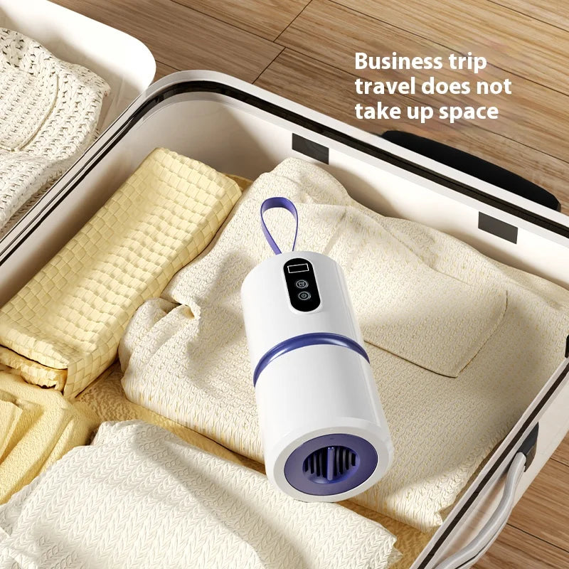 Mini secadora eléctrica plegable portátil, secador de ropa con calefacción PTC 360 °   Viaje rápido de la máquina del secado del secador de zapatos de la circulación del aire caliente