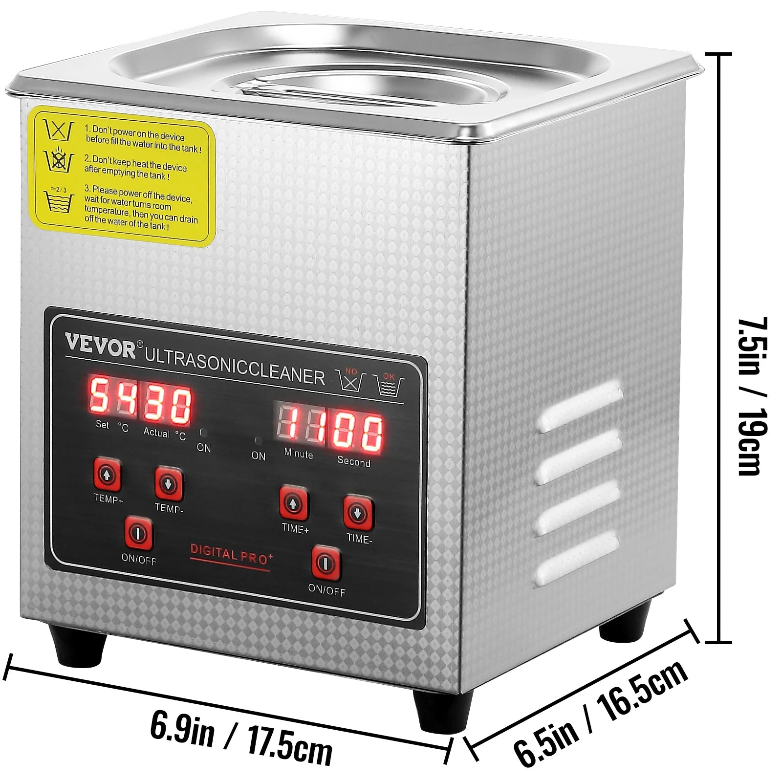 SucceBuy 2L 3L 6L 10L 22L 30L limpiador ultrasónico de acero inoxidable limpieza portátil lavadora ultrasonido electrodoméstico