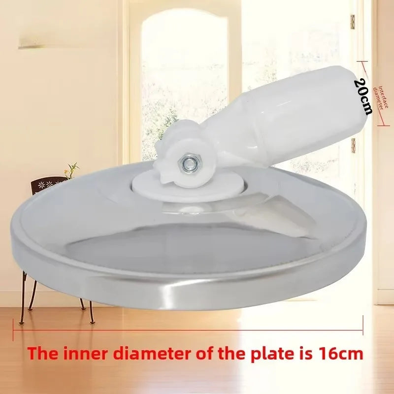 Repuesto de Mopa Automática Giratoria para Limpieza del Hogar, Mopa Giratoria de Acero Inoxidable para Pisos