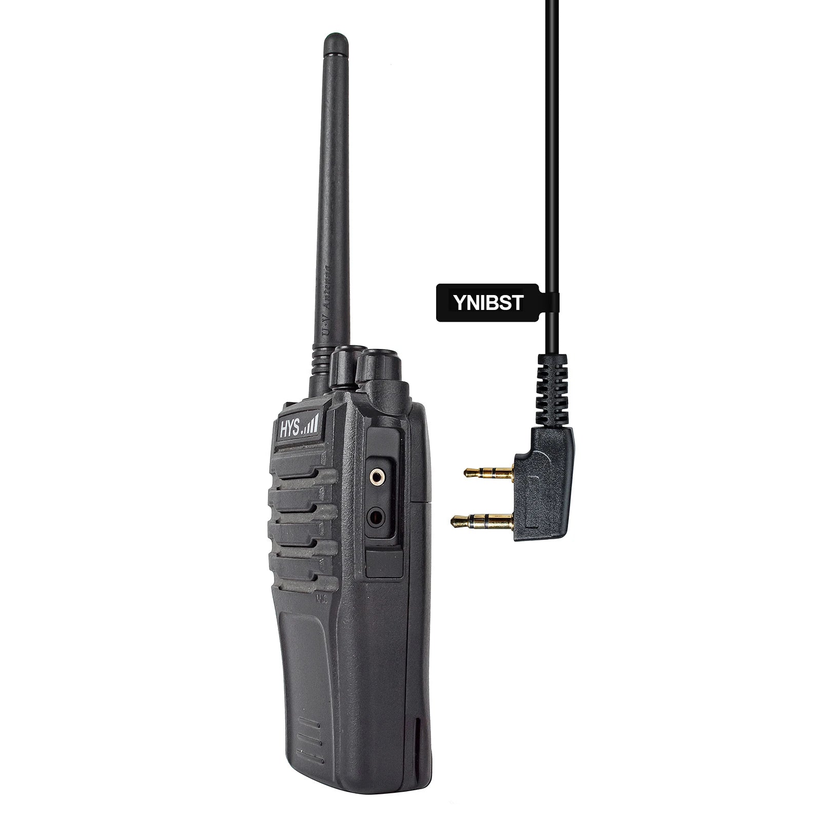 Walkie Talkie Auricular Auricular en forma de G Compatible con Baofeng UV-5R BF-888S UV-82 Kenwood Radio de 2 vías, Auriculares con micrófono PTT en línea