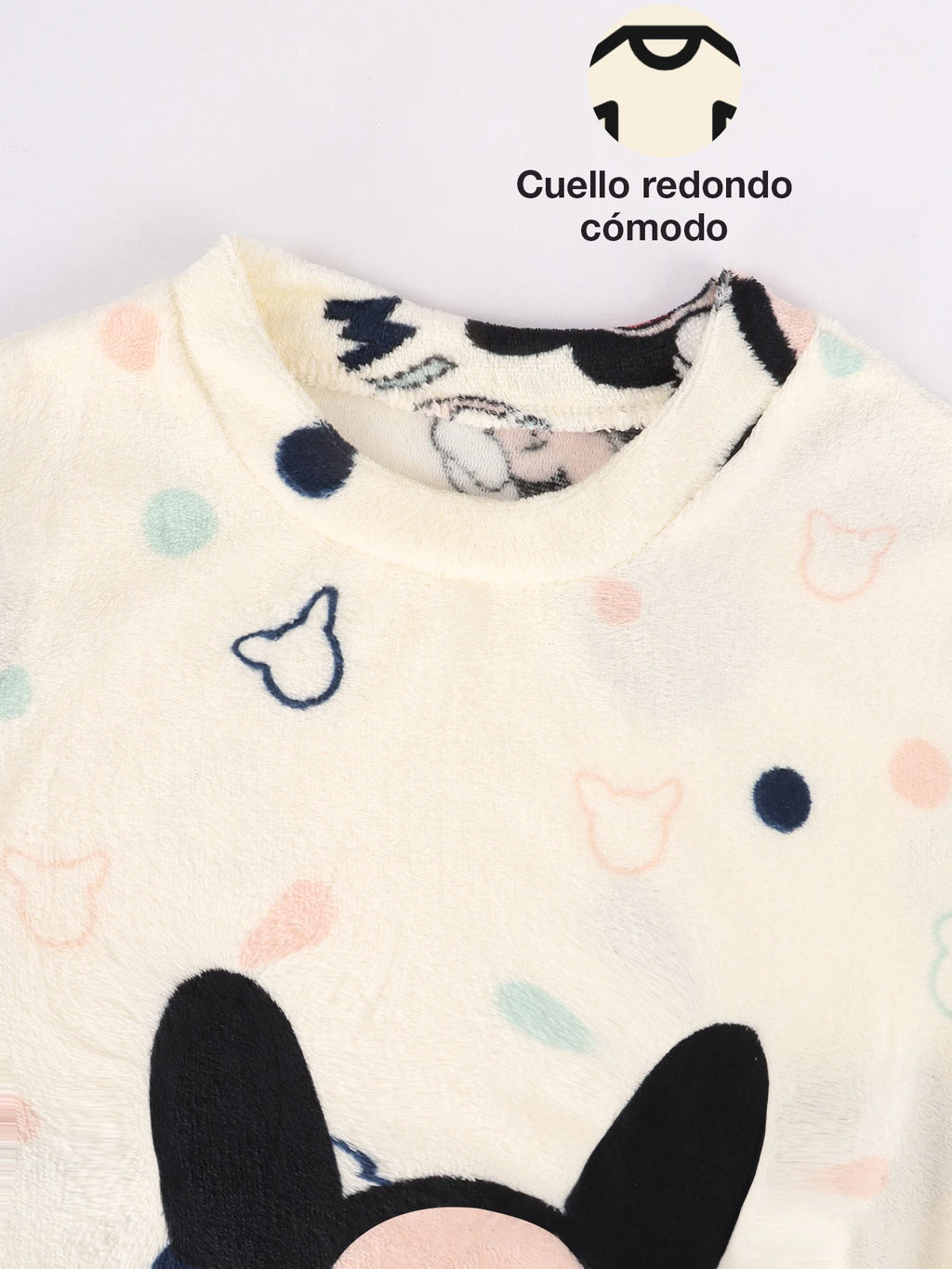 Conjunto de Pijama de Felpa Polar para Mujer – Suave, Cálido y Acogedor, Ideal para Otoño e Invierno, Pijama Largo de Manga Larga y Pantalón Estampado