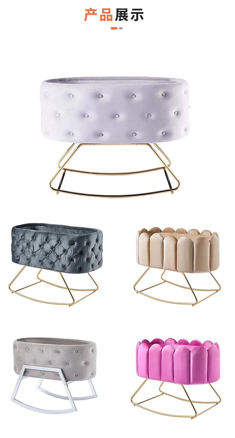 Cuna para recién nacido, cuna coaxial para bebé, artefacto relajante, cesta para dormir, mecedora Natural, columpio de seguridad para bebé