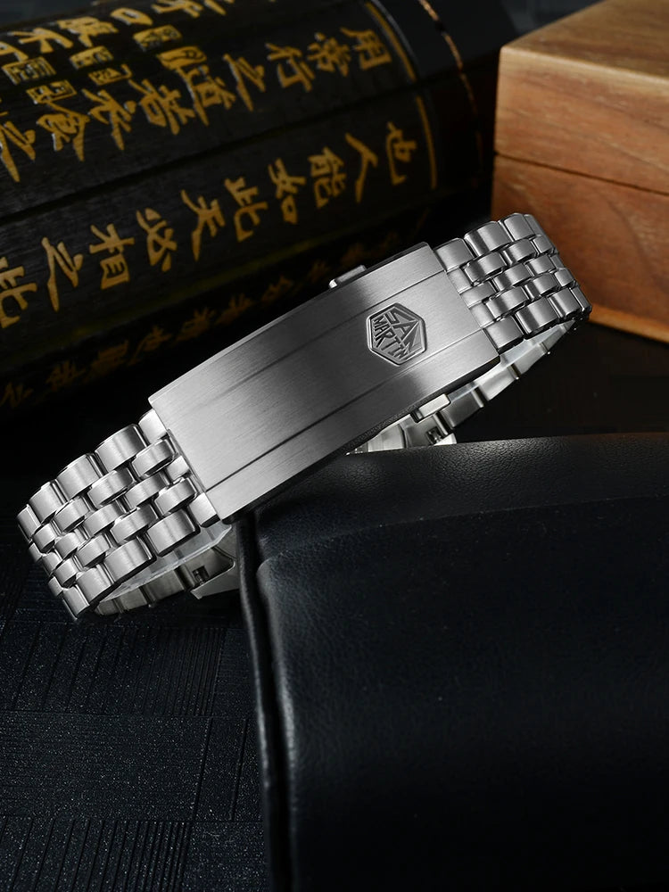 San Martin nuevo reloj Gada de 39mm estilo chino diseño Original Sunburst JianZhan Miyota 90S5 vestido de hombre mecánico automático SN0144
