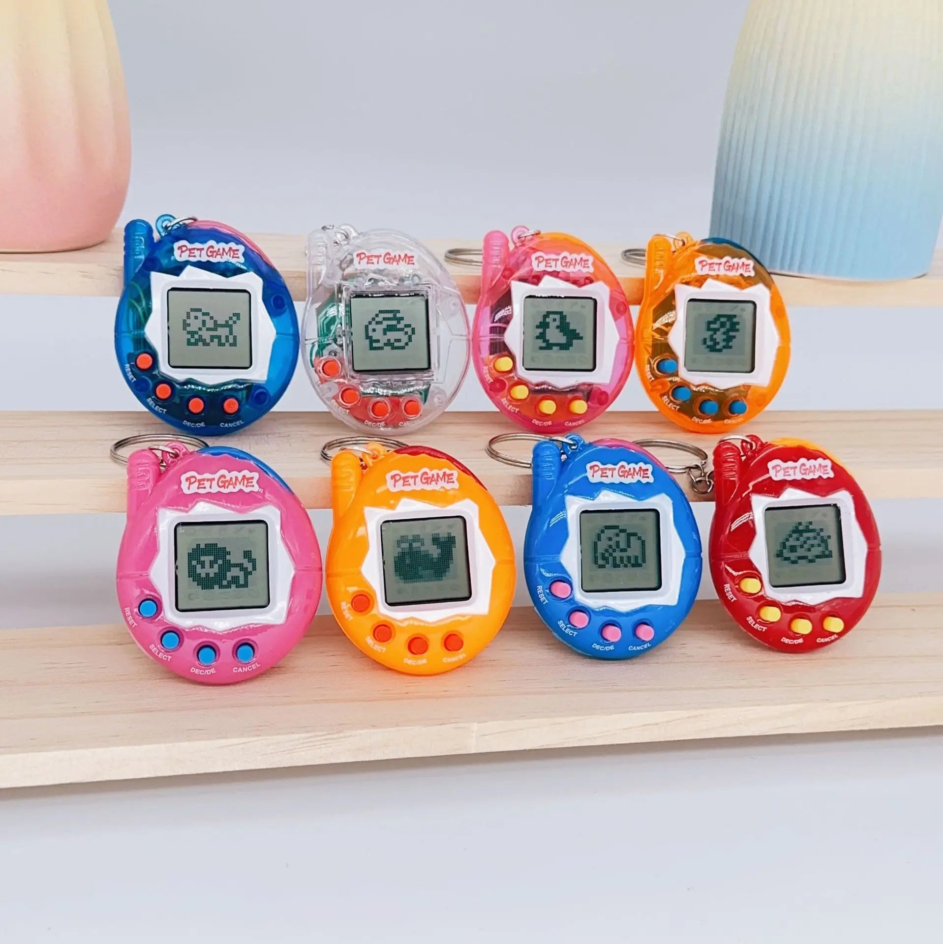 Juguete interactivo para mascotas virtual 3D - Edición de coleccionista - Azul aguamarina |   Regalo perfecto para vacaciones y jugadores Tamagotchi