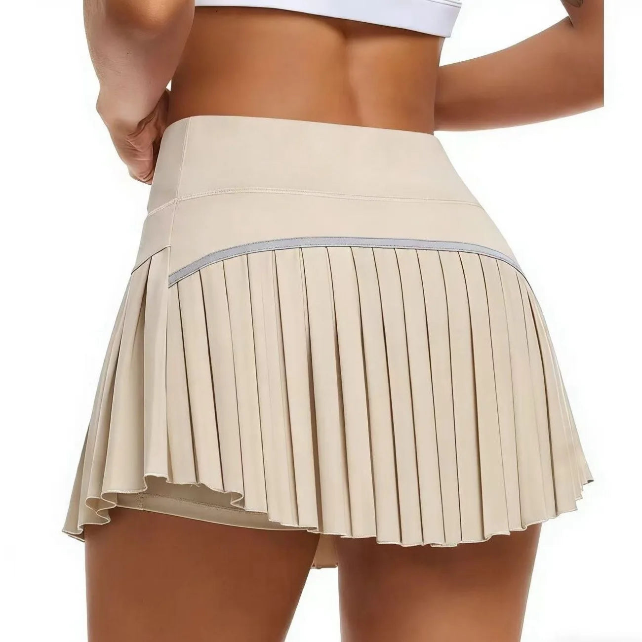 Faldas de tenis gimnasio Golf correr faldas pantalón plisadas de talla grande coloridas mujeres S-XXL deportes Fitness faldas pantalón de cintura alta con bolsillo