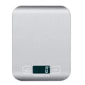 Báscula Digital de Cocina 10/5kg-1g con Pantalla LED, Panel de Acero Inoxidable, Báscula Electrónica para Pesar Alimentos, Snacks y Herramientas de Repostería