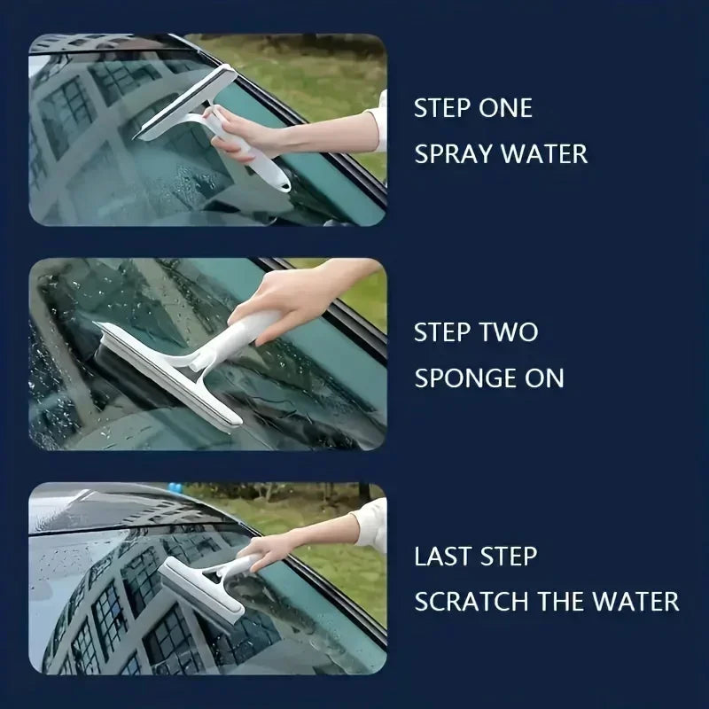 1/2/3 Uds limpiador a vapor ventana Squeardo para gafas escurridor baño limpiaparabrisas limpiador de ventanas escurridor de vidrio ventana de vidrio de coche