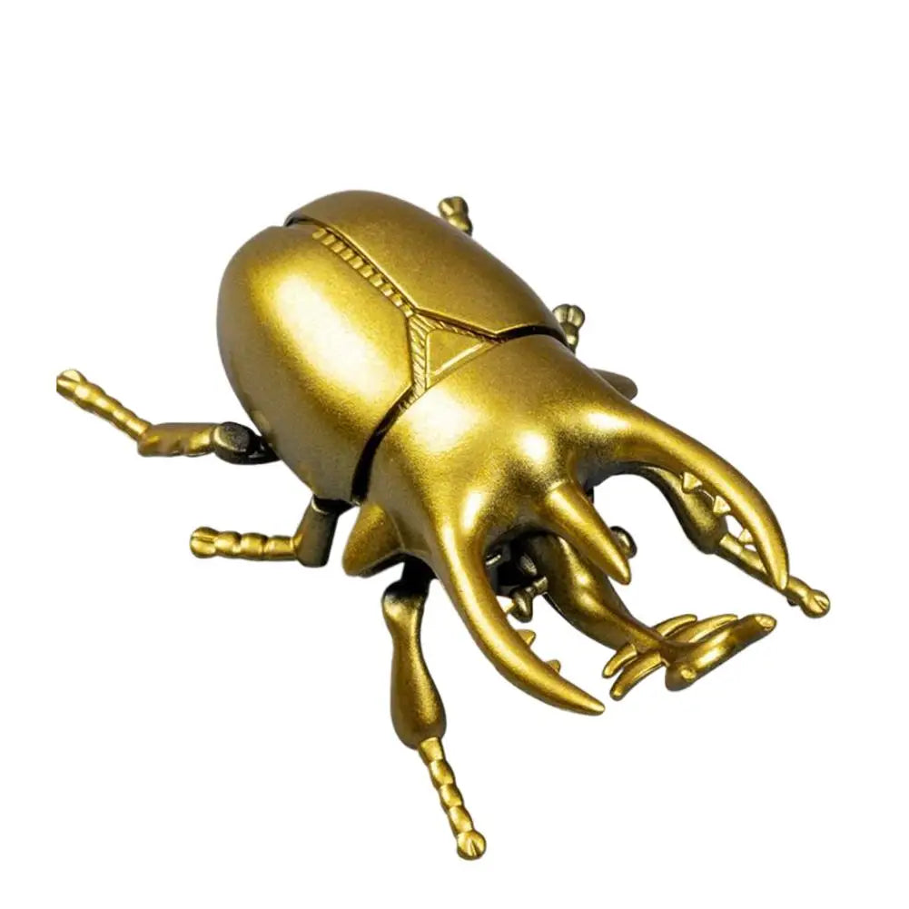 Diseño realista de escarabajo de rinoceronte, experiencia de tacto suave, Material de alta calidad, diversos opciones de Color, juguete divertido de juego de cuerda
