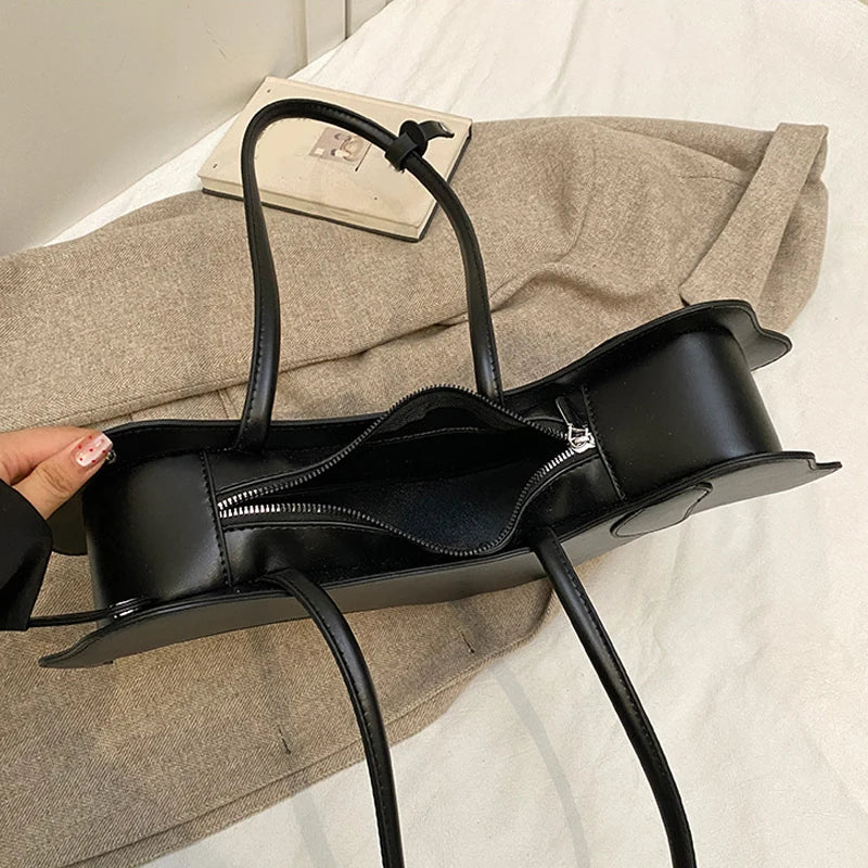 Bolso de hombro tridimensional de perro salchicha, bolso Retro de cuero PU con diseño de bolso para axila para mujer, bolso de viaje de tendencia