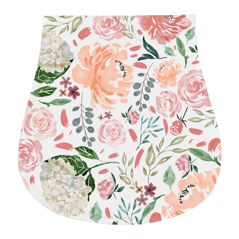 Paños de Bebé de 2 Capas, Baberos Absorbentes para Recién Nacidos, Baberos de Algodón Suave para Bebés, Regalo para Baby Shower
