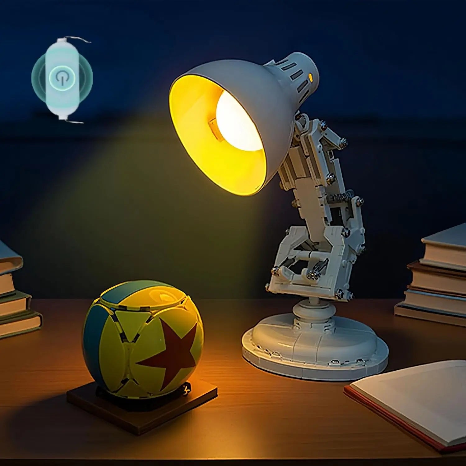 LYBMTWF Kit de luz LED compatible con bloques de construcción Lego 21357 Pixar Luxo Jr (no incluye los ladrillos modelo)