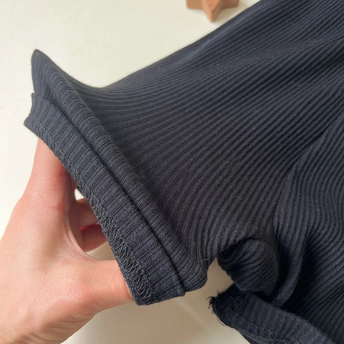 Conjunto de ropa UNITIM coreano de verano para bebés, camisetas de manga corta de algodón con tirantes, pantalones cortos finos, trajes para niños pequeños, 2 uds.