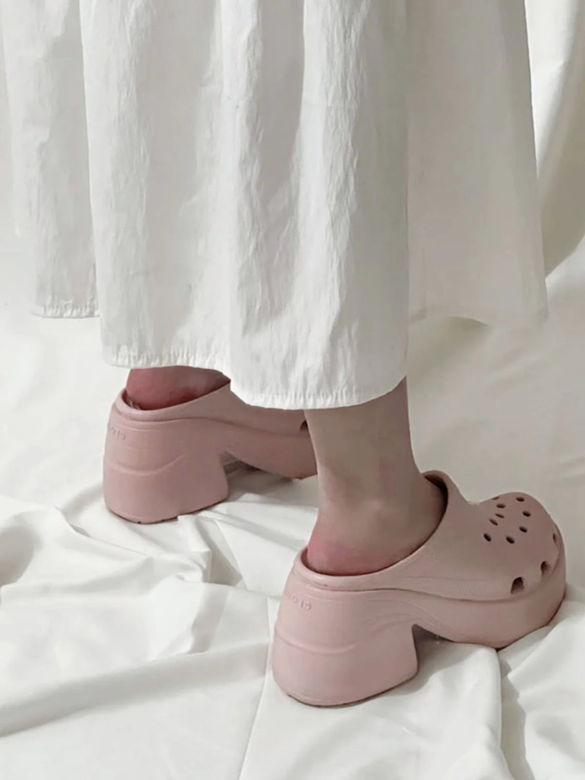 Sandalias de tacón alto de sirena a la moda para mujer, estilo nuevo primavera-verano 2026, tacón grueso y delgado, casuales,...