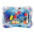 Juguetes para bebés, estera de juego de agua para el tiempo de la barriga, cojín inflable, educación temprana, estera de juego de agua para bebés y niños pequeños