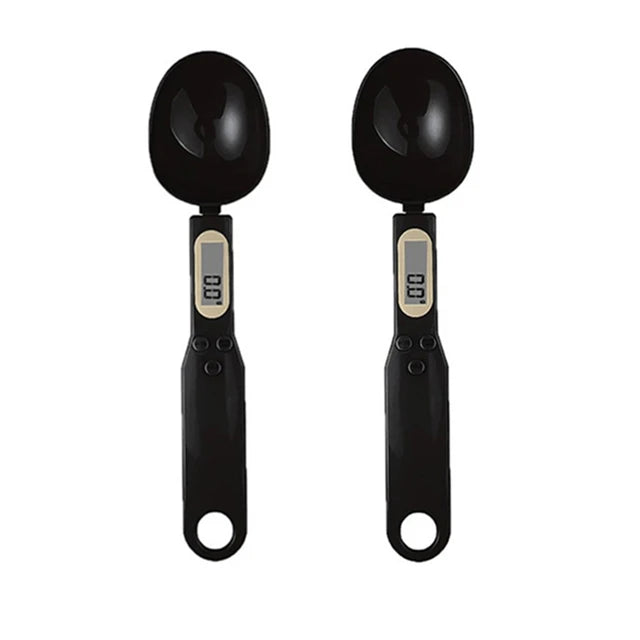 Báscula de Cocina Electrónica de 500g/0.1g, Báscula Digital LCD para Medir Alimentos, Harina, Cuchara Digital, Mini Herramienta de Cocina para Leche, Café