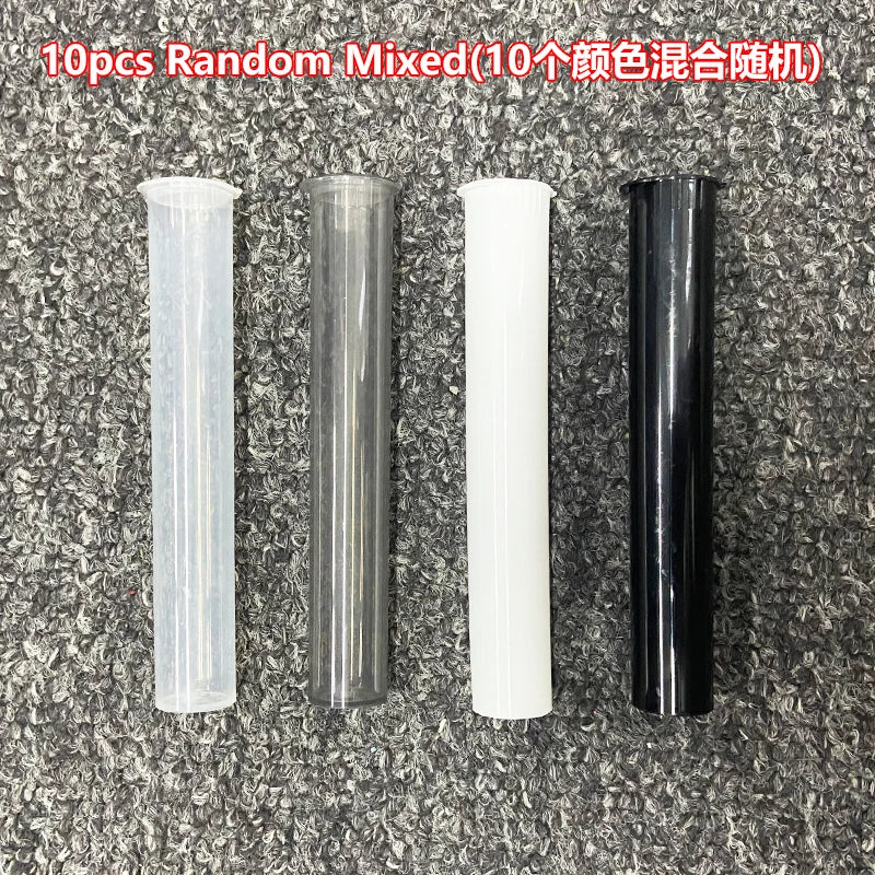 Paquete de 10 Tubos de Almacenamiento Herméticos para Cigarrillos de 116 mm, Contenedor Impermeable para Cigarrillos de 110 mm