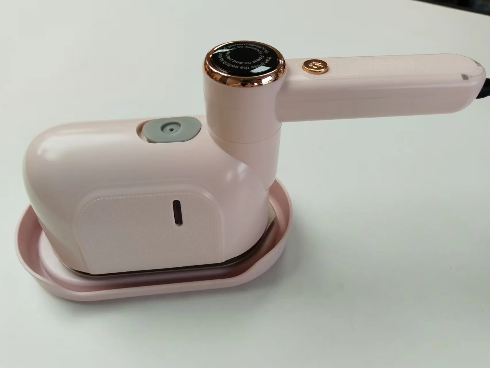 Plancha eléctrica de mano para colgar, máquina de planchar para el hogar, Mini plancha de vapor plegable de viaje, de doble uso húmedo y seco