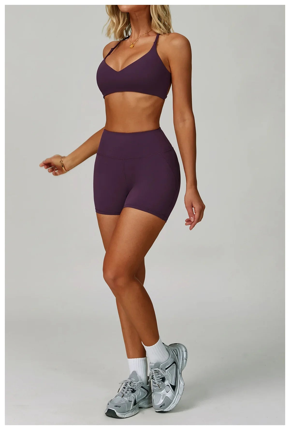 Conjuntos de 2 uds de chándal para mujer, ropa deportiva, conjuntos de Yoga, ropa deportiva, sujetador de entrenamiento, conjunto de mallas de cintura alta, ropa de gimnasio, trajes deportivos