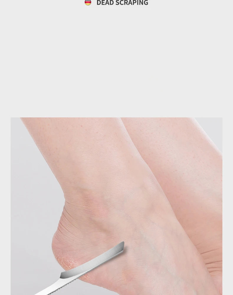 3 unids/set juego de cuchillos de pedicura herramientas profesionales para el cuidado de los pies de uñas encarnadas pinzas para uñas de acero inoxidable Kit removedor de cortaúñas